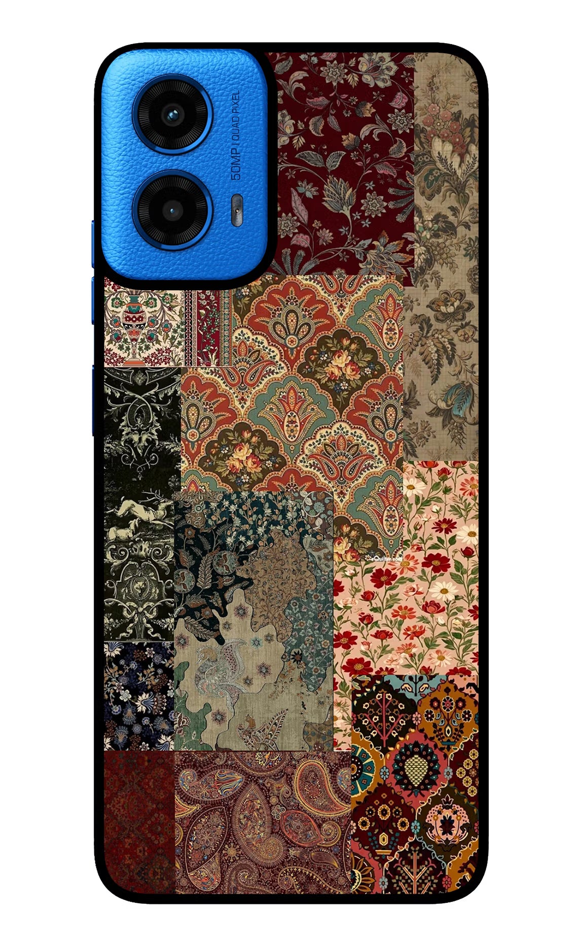 Desi Print Moto G45 Glass Case - Desi Print Moto G45 Glass Case Desi Print Moto G45 Glass Case