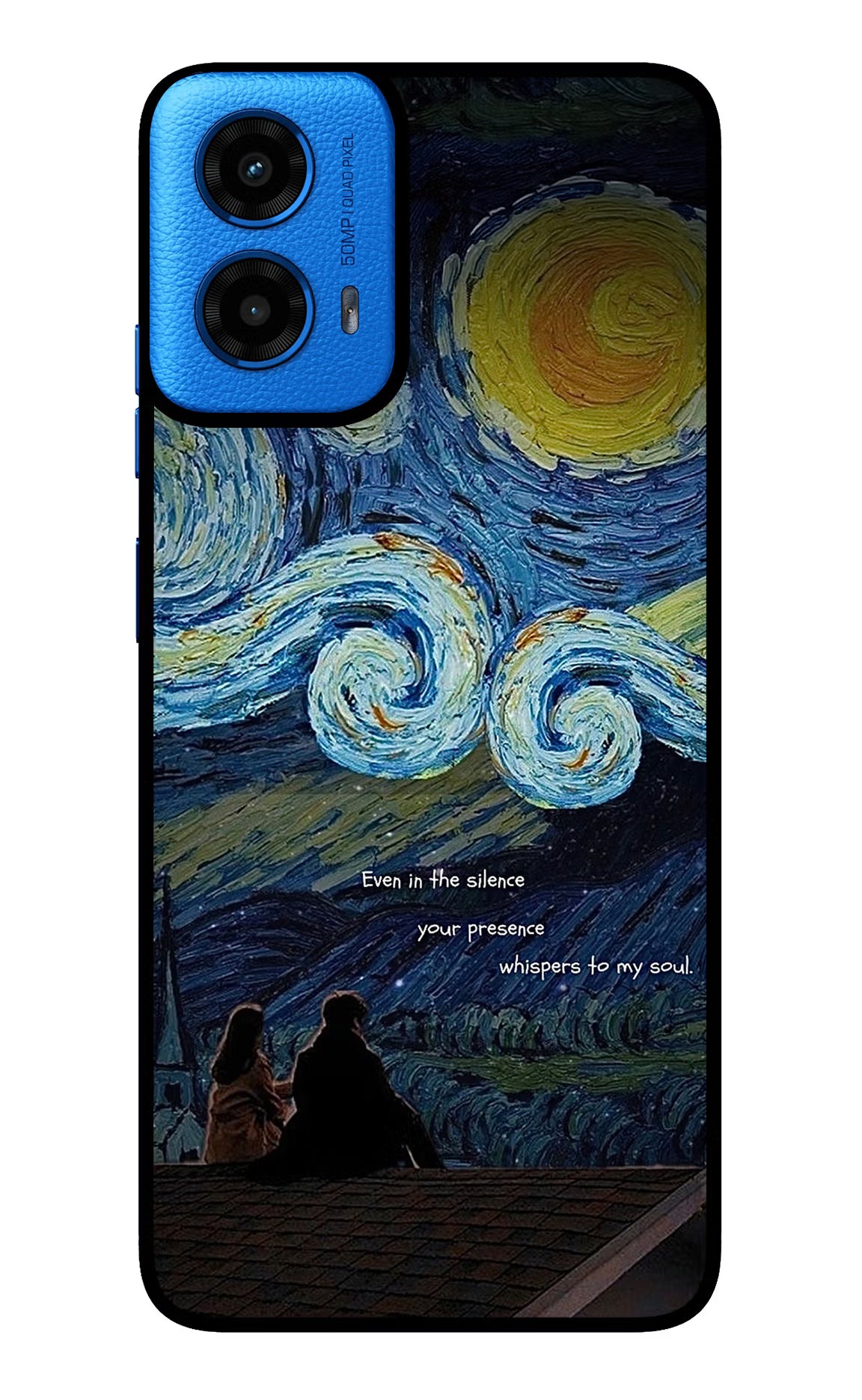 Softcore Moto G45 Glass Case - Softcore Moto G45 Glass Case Softcore Moto G45 Glass Case