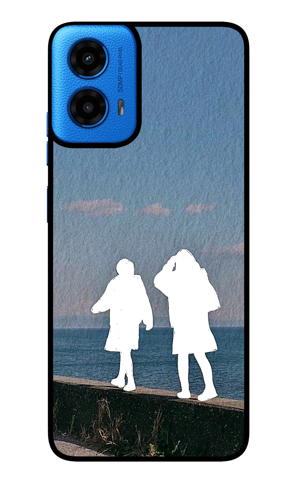 Coastal Dream Moto G45 Glass Case - Coastal Dream Moto G45 Glass Case Coastal Dream Moto G45 Glass Case