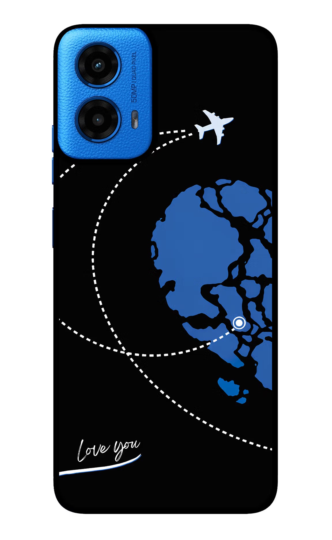 Love Orbit Moto G45 Glass Case - Love Orbit Moto G45 Glass Case Love Orbit Moto G45 Glass Case