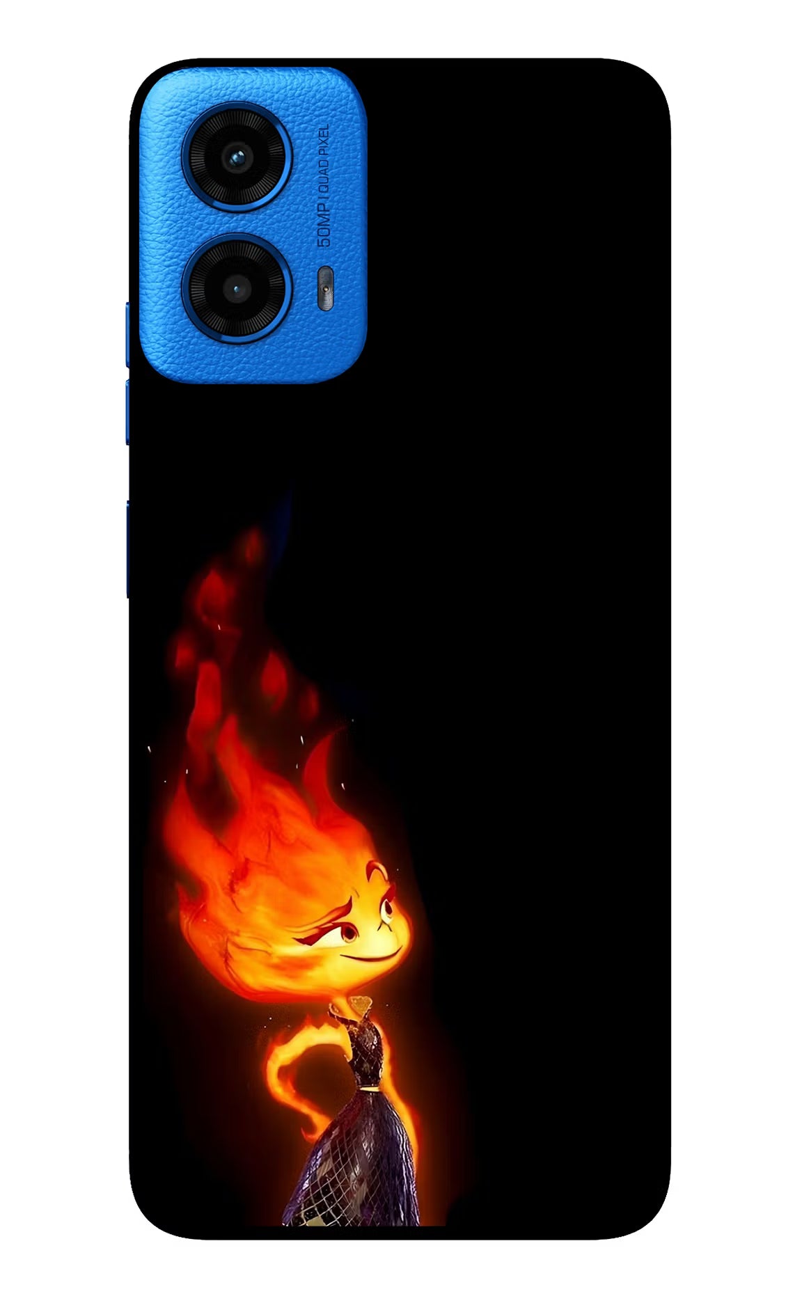 Ember Flame Moto G45 Glass Case - Ember Flame Moto G45 Glass Case Ember Flame Moto G45 Glass Case