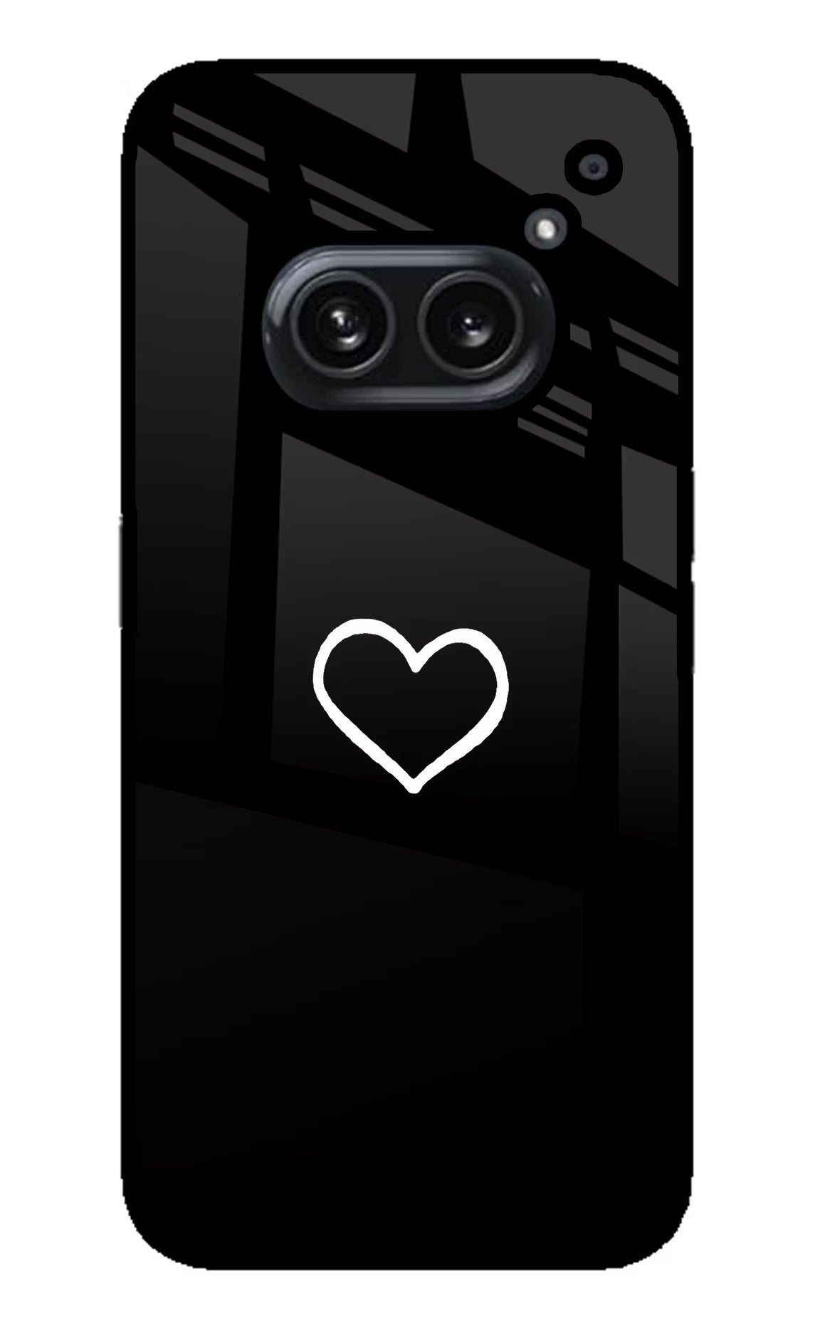 Heart Nothing Phone 2A Plus Glass Case - Heart Nothing Phone 2A Plus Glass Case Heart Nothing Phone 2A Plus Glass Case