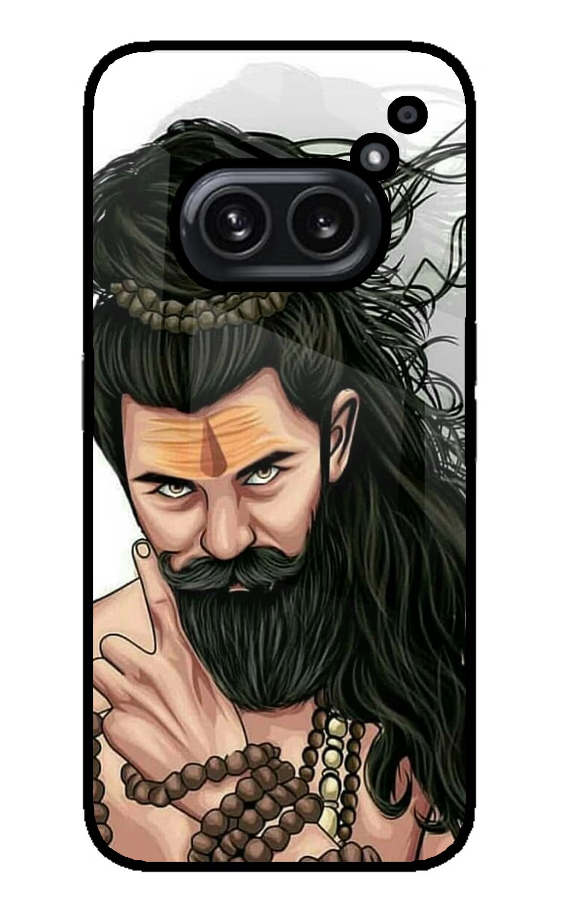Mahadev Nothing Phone 2A Plus Glass Case Back Cover by Casekaro