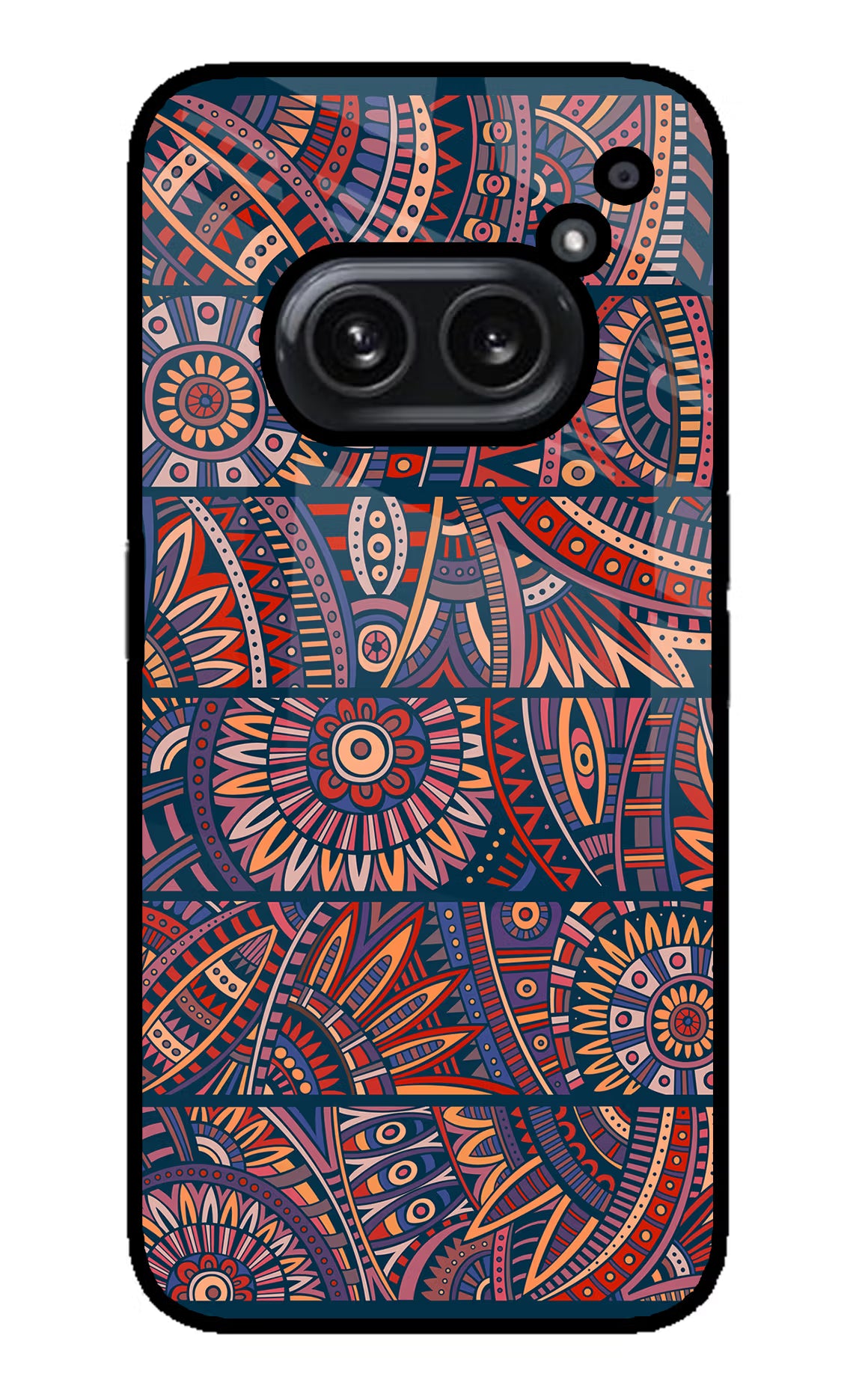 African Culture Design Nothing Phone 2A Plus Glass Case Back Cover by Casekaro