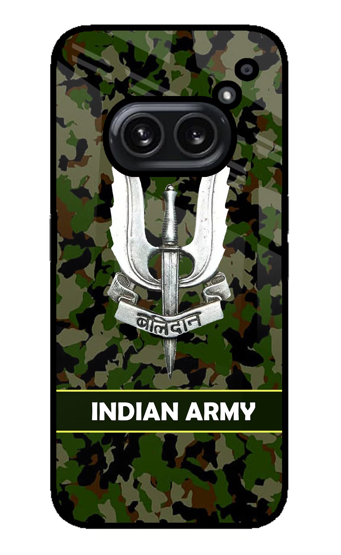 Balidan Indian Logo Nothing Phone 2A Plus Back Cover - Balidan Indian Logo Nothing Phone 2A Plus Glass Case Back Cover by Casekaro Balidan Indian Logo Nothing Phone 2A Plus Glass Case Back Cover by Casekaro