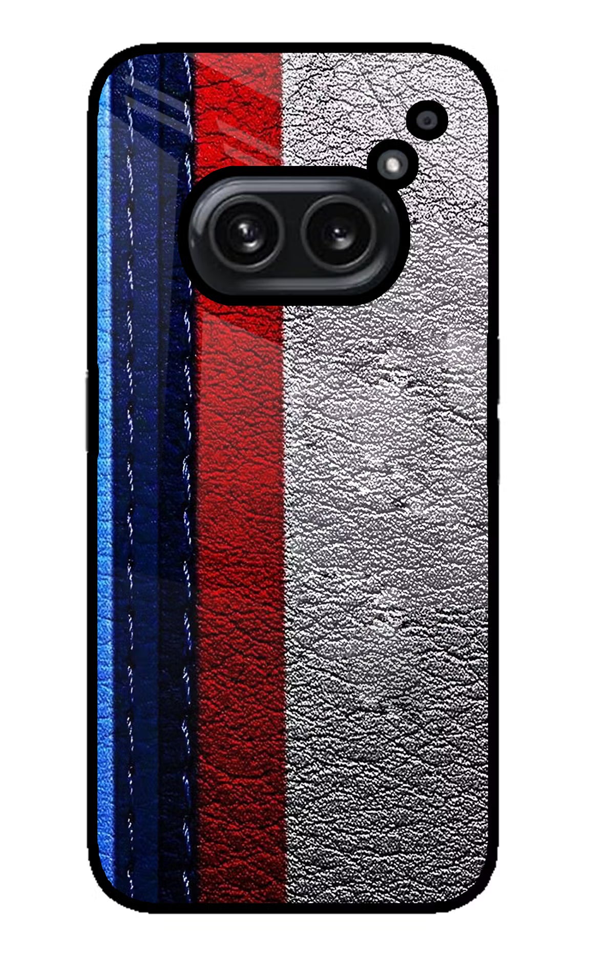 BMW Stripes Nothing Phone 2A Plus Glass Case - BMW Stripes Nothing Phone 2A Plus Glass Case BMW Stripes Nothing Phone 2A Plus Glass Case