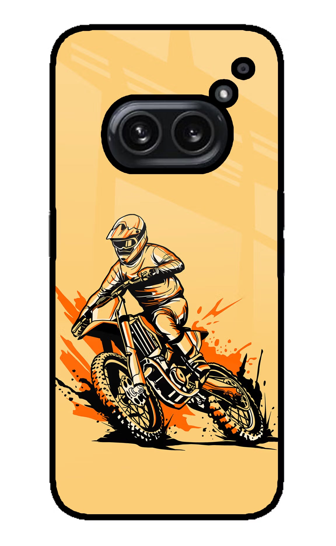 Off-Road Fury Nothing Phone 2A Plus Glass Case Back Cover by Casekaro