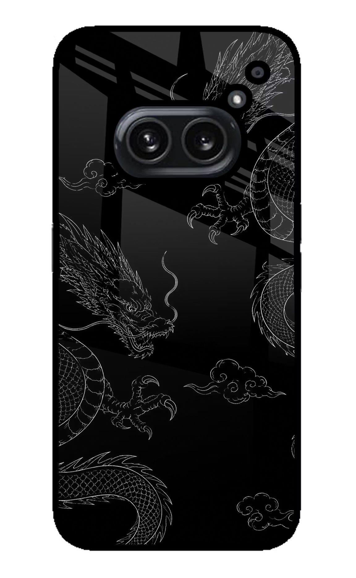 Twin Dragons Nothing Phone 2A Plus Glass Case - Twin Dragons Nothing Phone 2A Plus Glass Case Twin Dragons Nothing Phone 2A Plus Glass Case