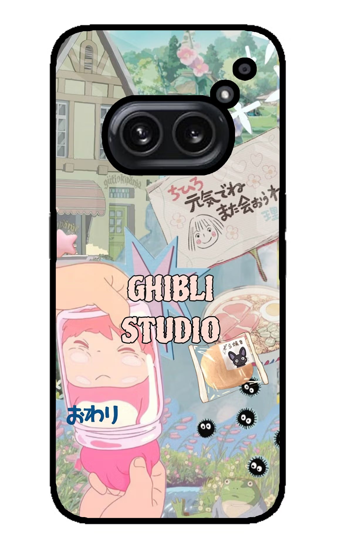 Studio Ghibli Nothing Phone 2A Plus Glass Case - Studio Ghibli Nothing Phone 2A Plus Glass Case Studio Ghibli Nothing Phone 2A Plus Glass Case