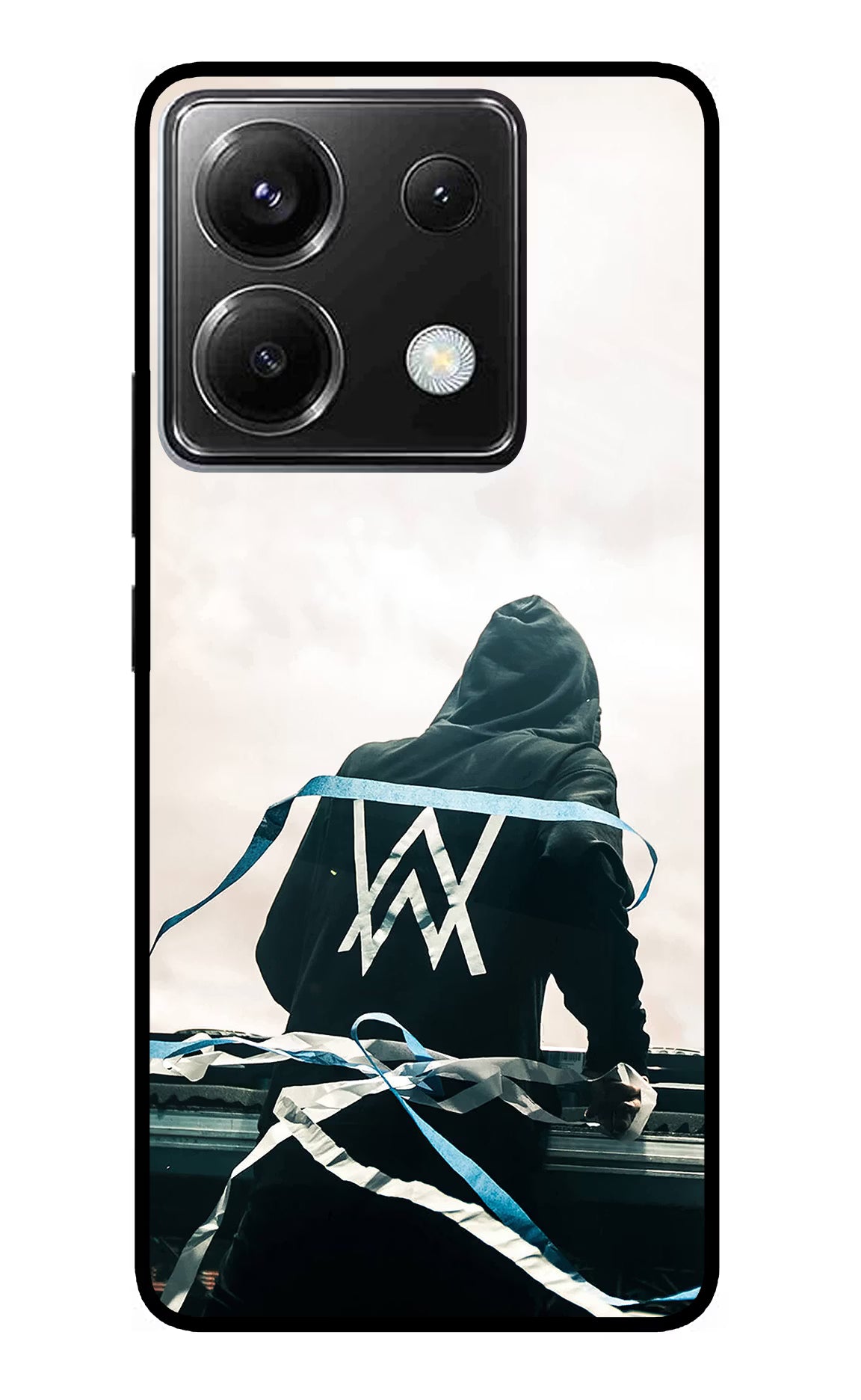 Alan Walker Poco X6 Glass Case - Alan Walker Poco X6 Glass Case Alan Walker Poco X6 Glass Case