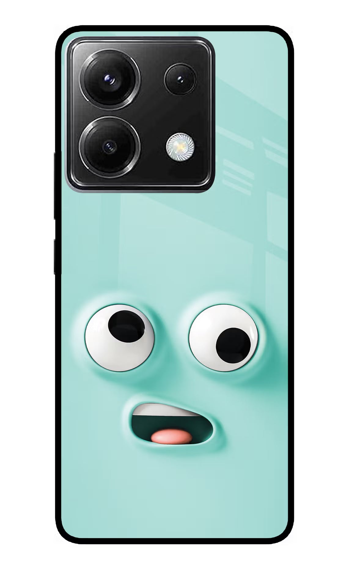 Funny Cartoon Poco X6 Glass Case - Funny Cartoon Poco X6 Glass Case Funny Cartoon Poco X6 Glass Case