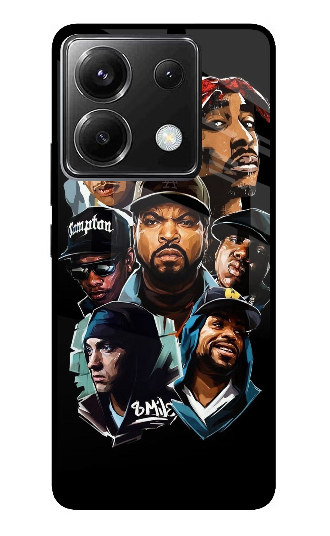 Rappers Poco X6 Glass Case - Rappers Poco X6 Glass Case Rappers Poco X6 Glass Case