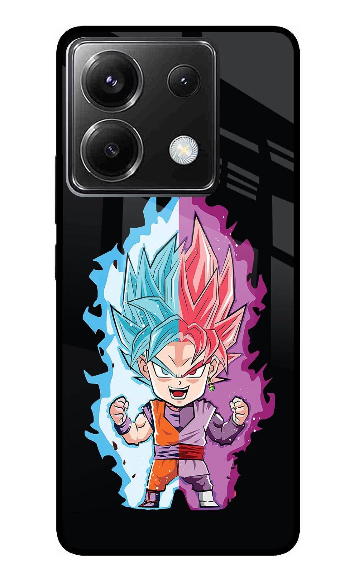 Chota Goku Poco X6 Glass Case - Chota Goku Poco X6 Glass Case Chota Goku Poco X6 Glass Case