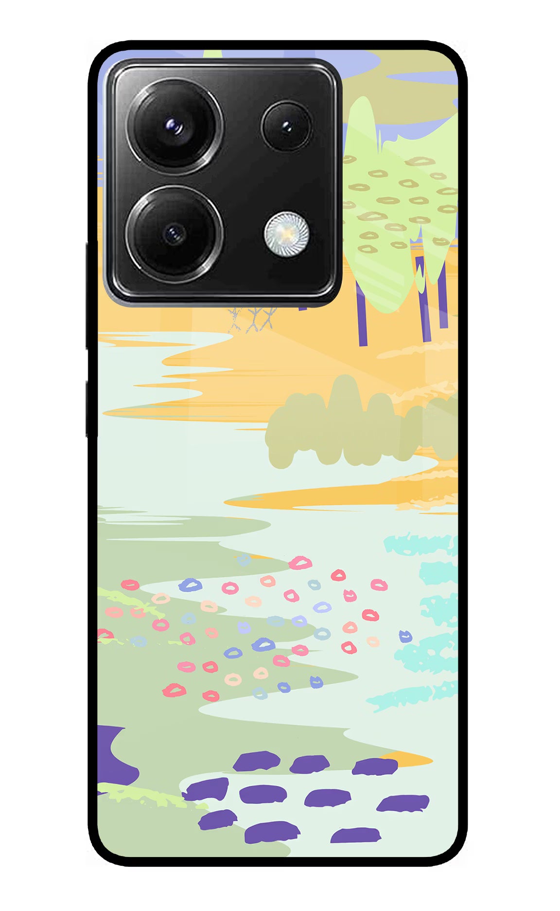 Scenery Poco X6 Glass Case - Scenery Poco X6 Glass Case Scenery Poco X6 Glass Case