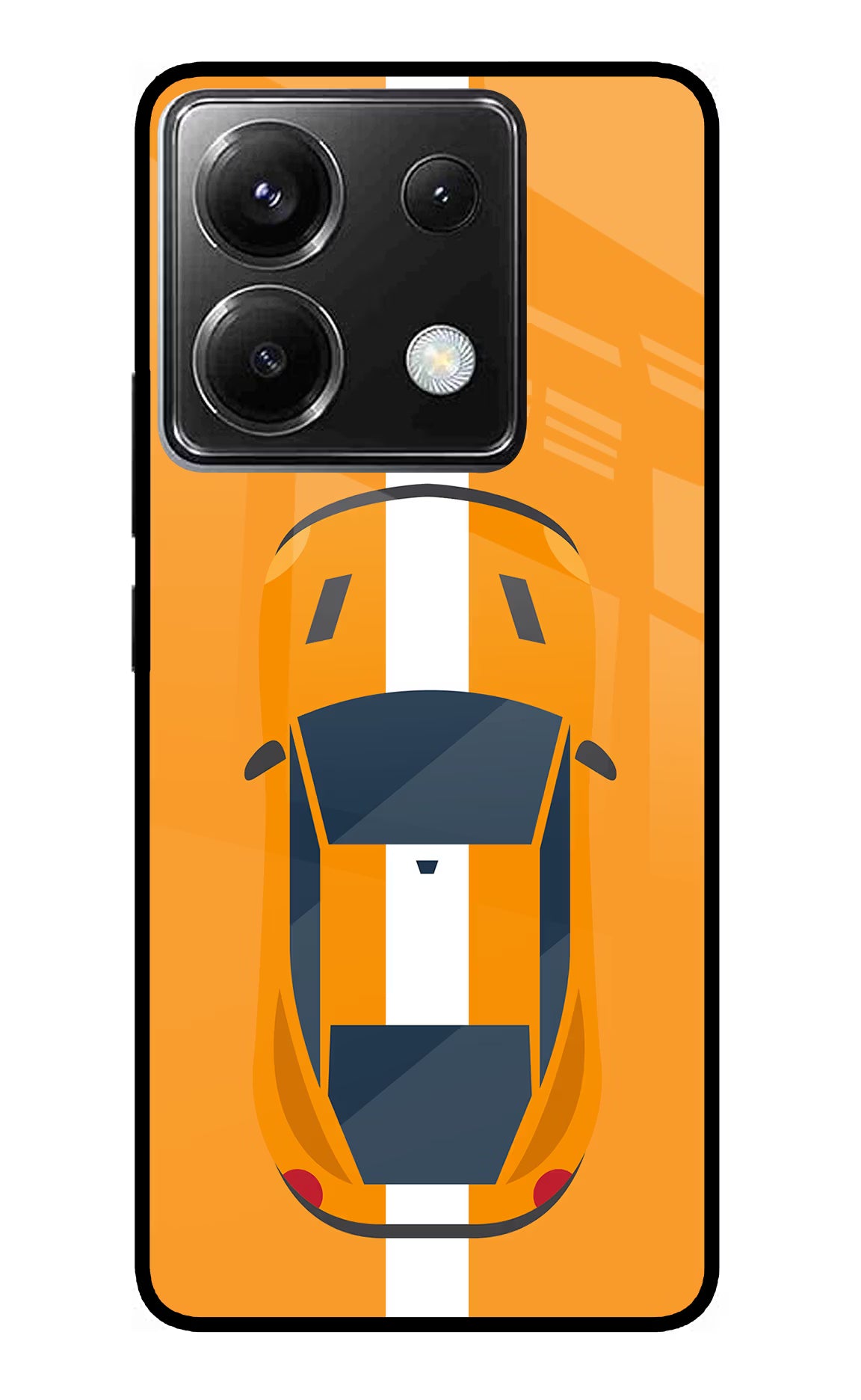 Highway Pursuit Poco X6 Glass Case - Highway Pursuit Poco X6 Glass Case Highway Pursuit Poco X6 Glass Case