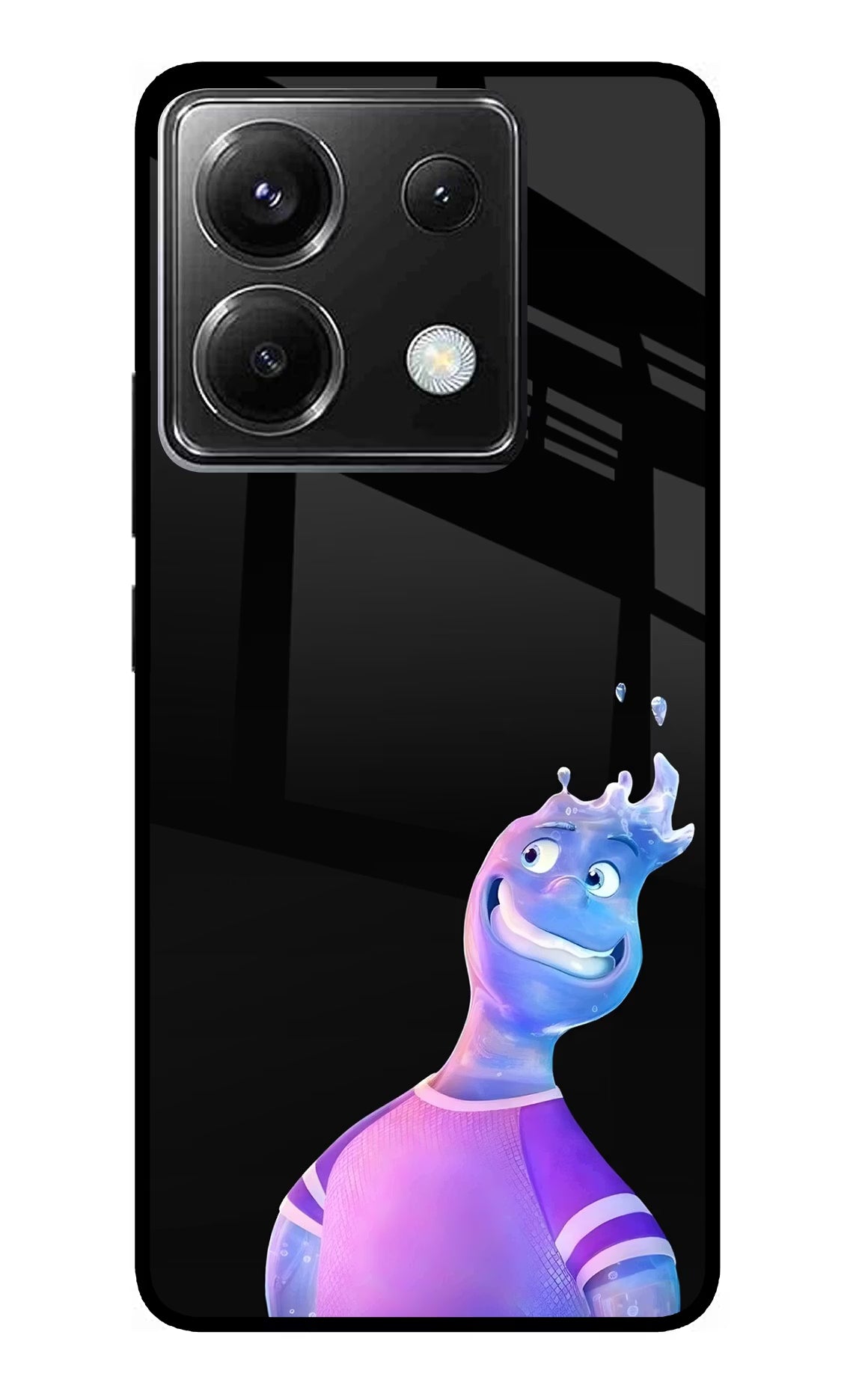 Wade Wave Poco X6 Glass Case - Wade Wave Poco X6 Glass Case Wade Wave Poco X6 Glass Case