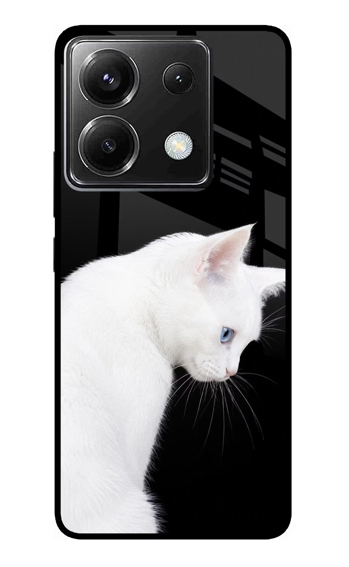 Snow Gaze Poco X6 Glass Case - Snow Gaze Poco X6 Glass Case Snow Gaze Poco X6 Glass Case