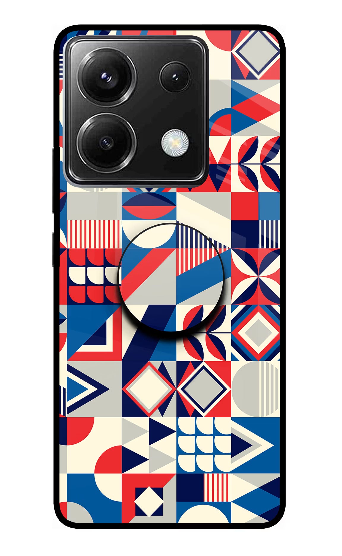 Colorful Pattern Poco X6 Pop Case - Colorful Pattern Poco X6 Pop Case by Casekaro Colorful Pattern Poco X6 Pop Case by Casekaro