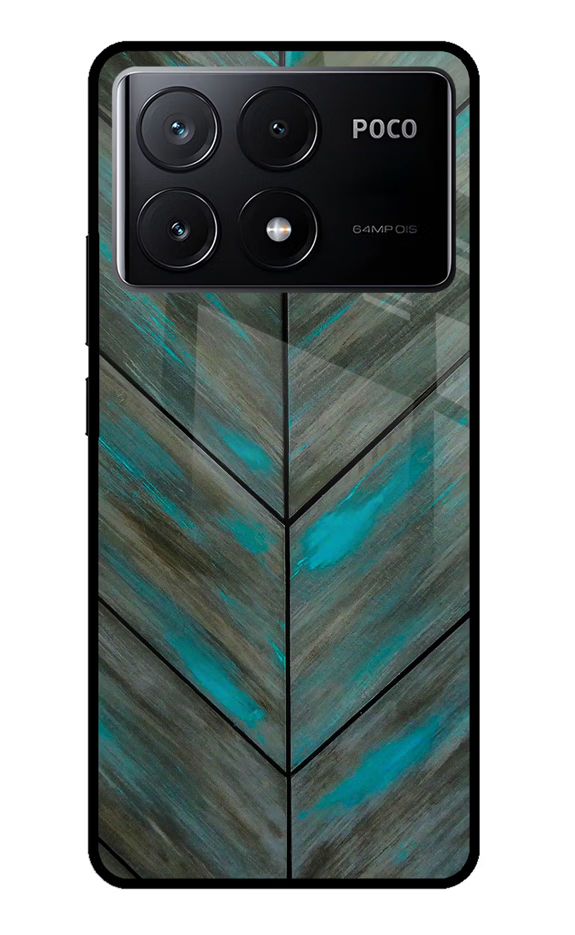 Pattern Poco X6 Pro Glass Case - Pattern Poco X6 Pro Glass Case Pattern Poco X6 Pro Glass Case