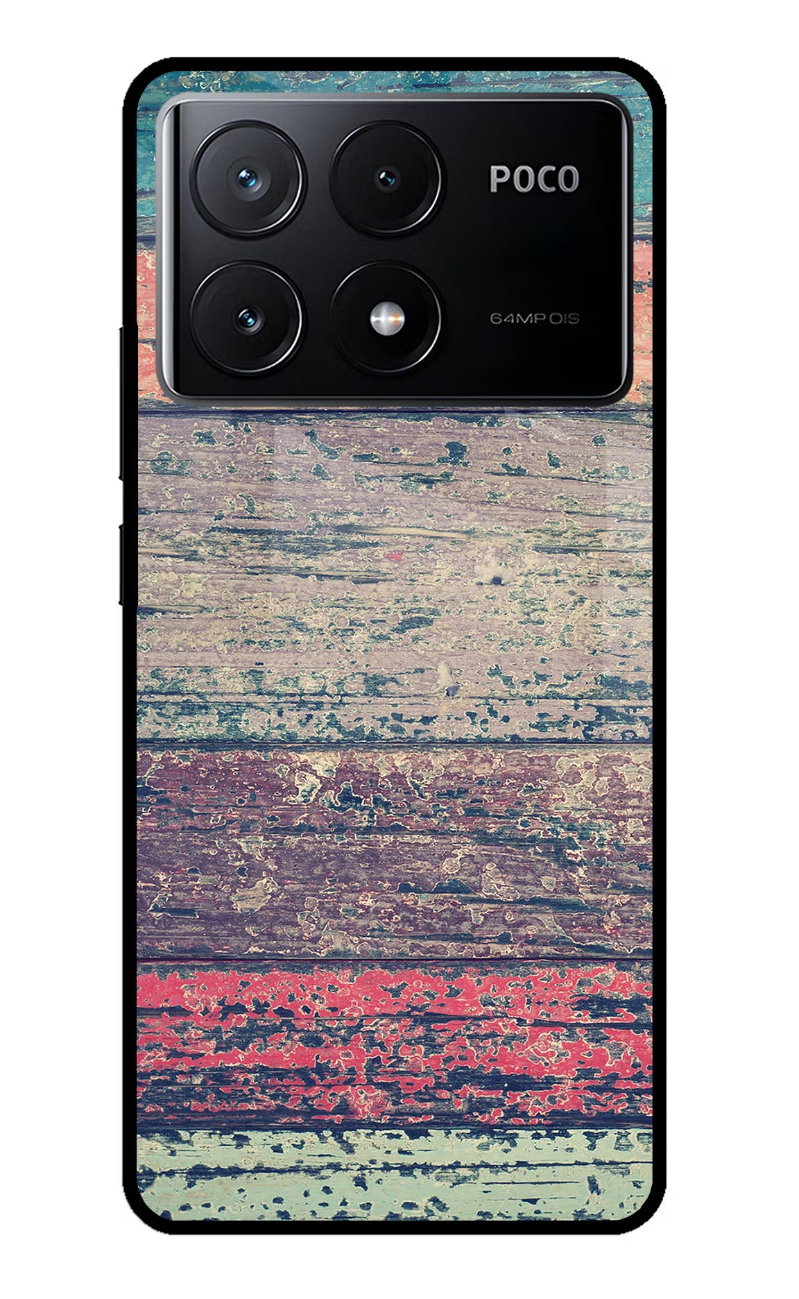 Colourful Wall Poco X6 Pro Glass Case - Colourful Wall Poco X6 Pro Glass Case Colourful Wall Poco X6 Pro Glass Case