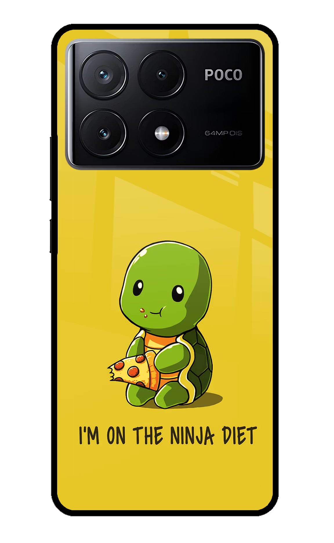 I'm on Ninja Diet Poco X6 Pro Glass Case - I'm on Ninja Diet Poco X6 Pro Glass Case I'm on Ninja Diet Poco X6 Pro Glass Case