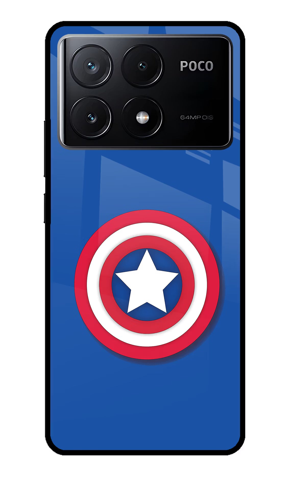 Shield Poco X6 Pro Glass Case - Shield Poco X6 Pro Glass Case Shield Poco X6 Pro Glass Case