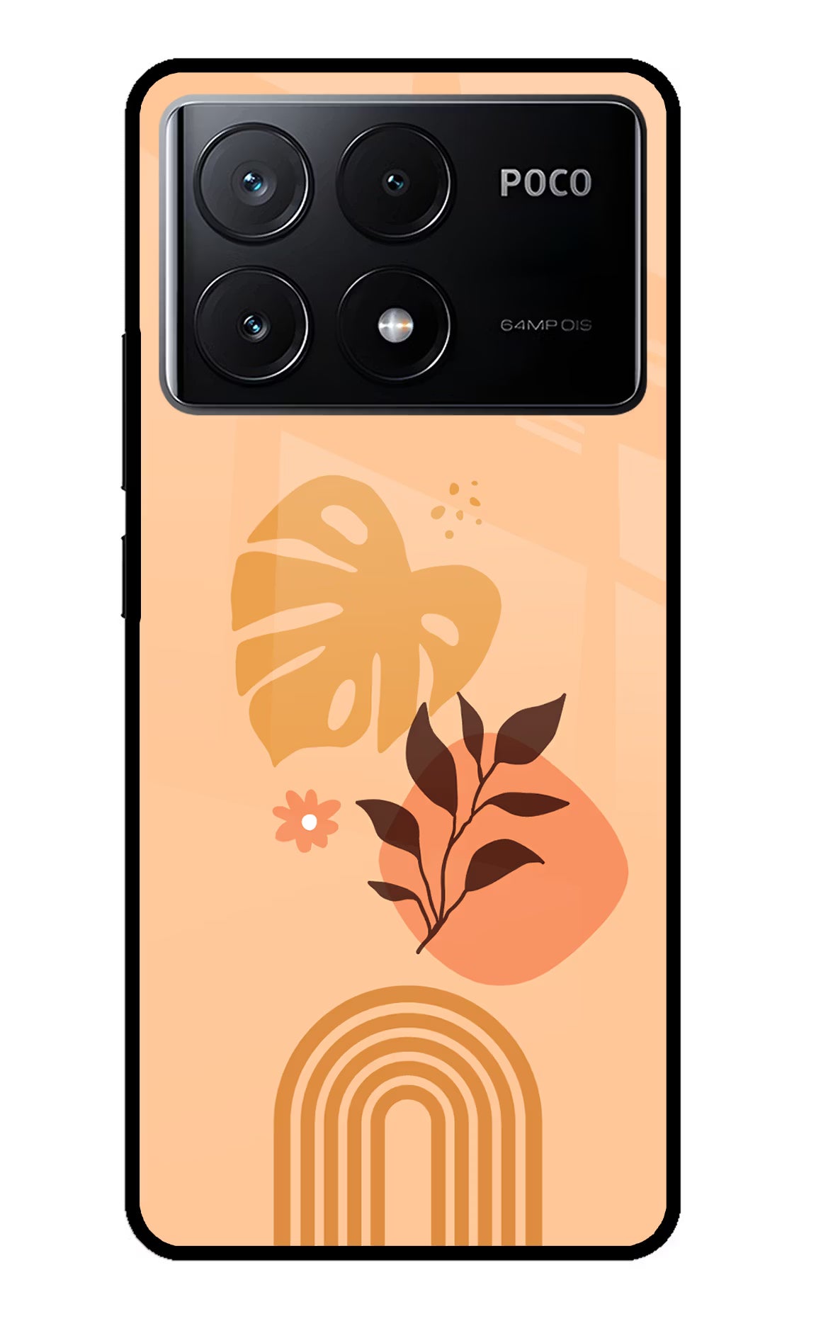 Bohemian Art Poco X6 Pro Glass Case - Bohemian Art Poco X6 Pro Glass Case Bohemian Art Poco X6 Pro Glass Case