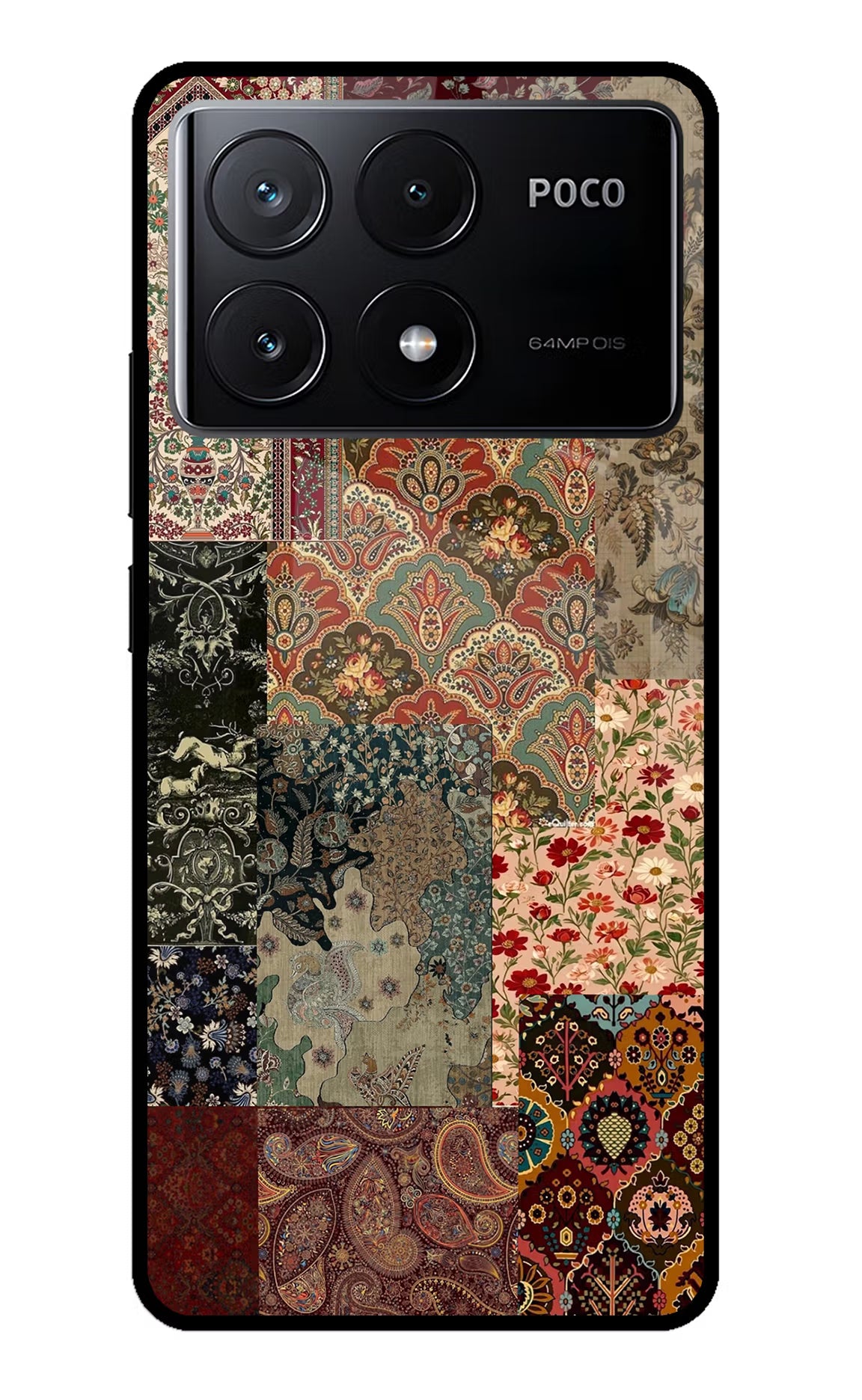 Desi Print Poco X6 Pro Glass Case - Desi Print Poco X6 Pro Glass Case Desi Print Poco X6 Pro Glass Case