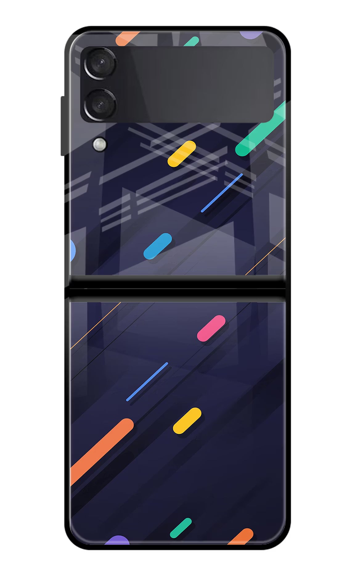 Abstract Design Samsung Galaxy Z Flip3 Glass Case - Abstract Design Samsung Galaxy Z Flip3 Glass Case Abstract Design Samsung Galaxy Z Flip3 Glass Case