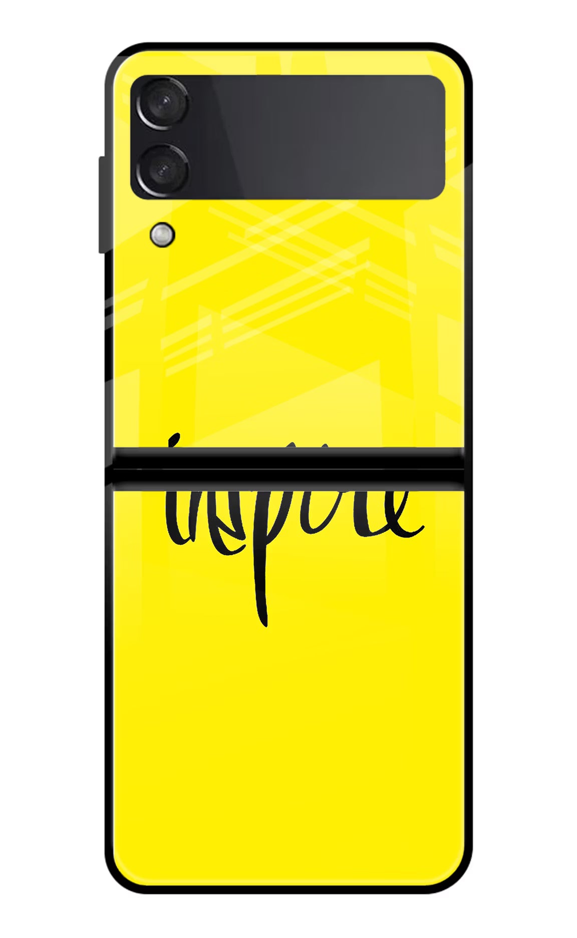 Inspire Samsung Galaxy Z Flip4 Glass Case - Inspire Samsung Galaxy Z Flip4 Glass Case Inspire Samsung Galaxy Z Flip4 Glass Case