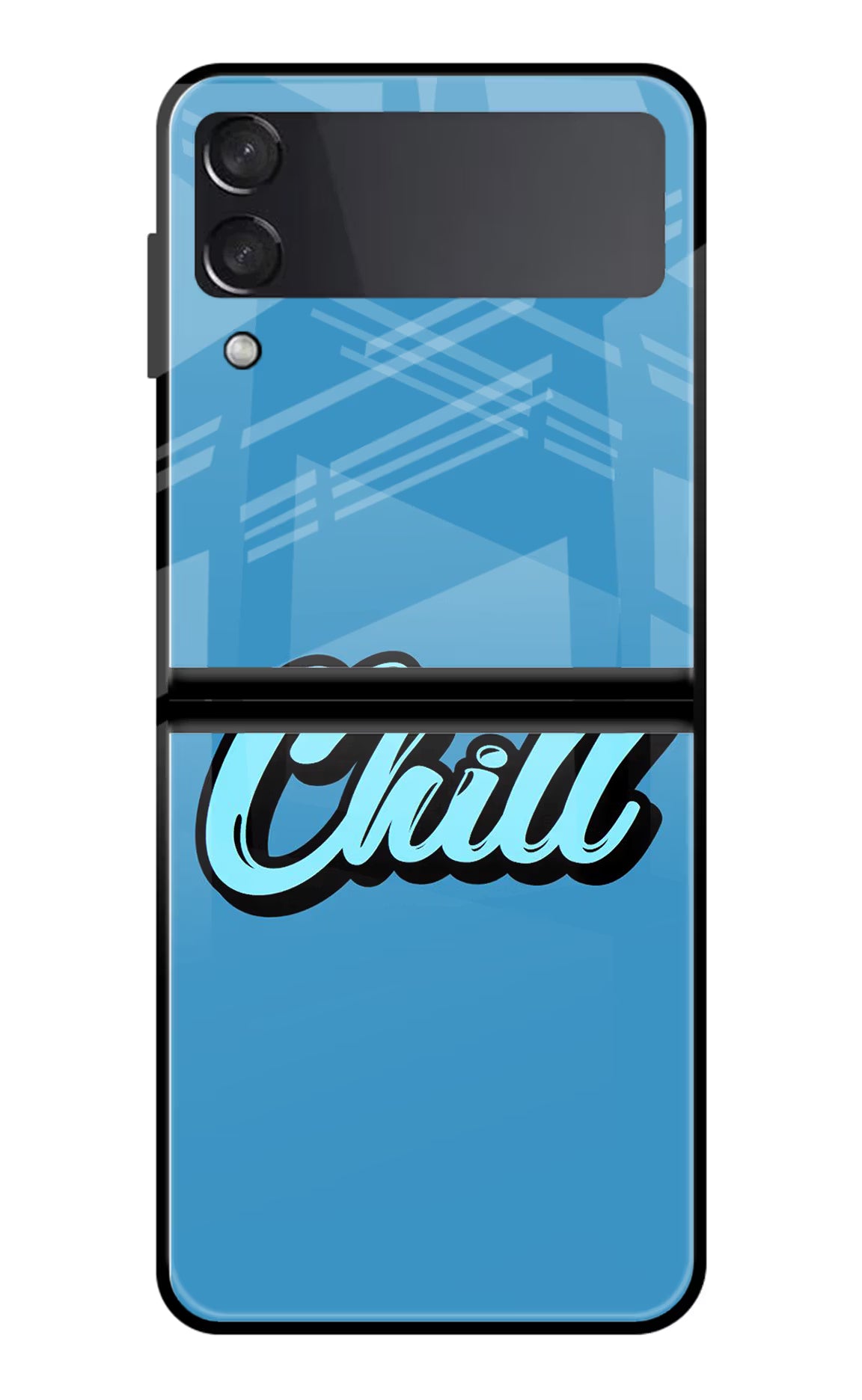Chill Samsung Galaxy Z Flip4 Glass Case - Chill Samsung Galaxy Z Flip4 Glass Case Chill Samsung Galaxy Z Flip4 Glass Case