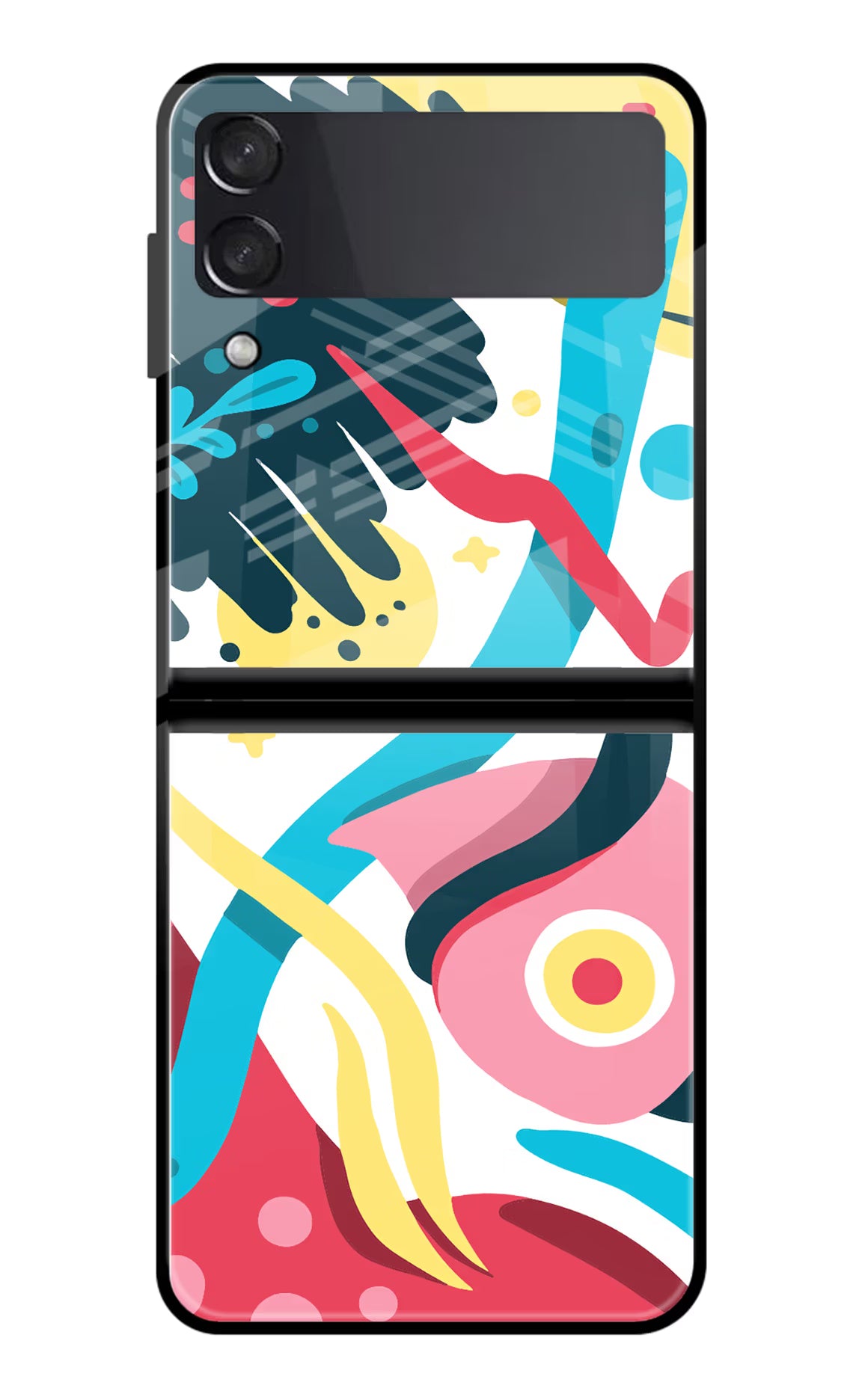 Trippy Samsung Galaxy Z Flip4 Glass Case - Trippy Samsung Galaxy Z Flip4 Glass Case Trippy Samsung Galaxy Z Flip4 Glass Case