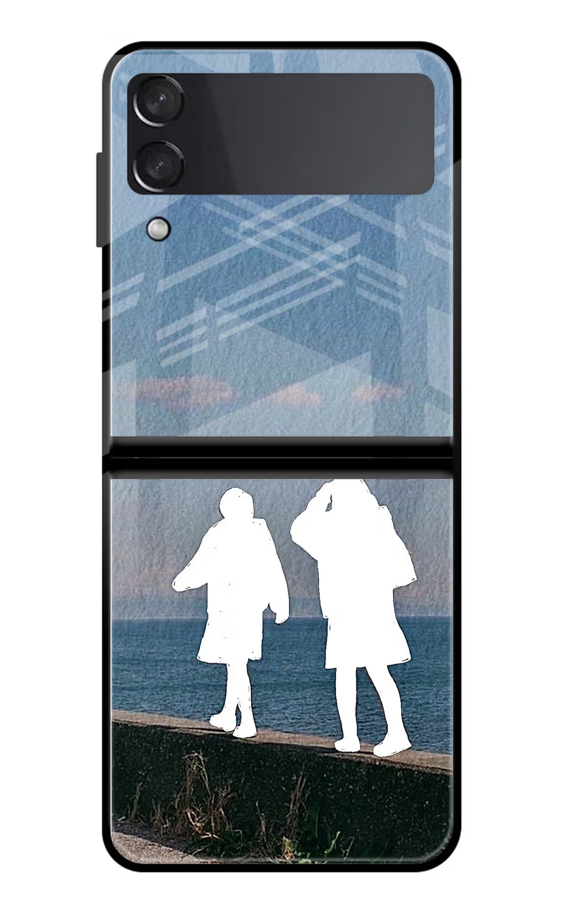 Coastal Dream Samsung Galaxy Z Flip4 Glass Case - Coastal Dream Samsung Galaxy Z Flip4 Glass Case Coastal Dream Samsung Galaxy Z Flip4 Glass Case