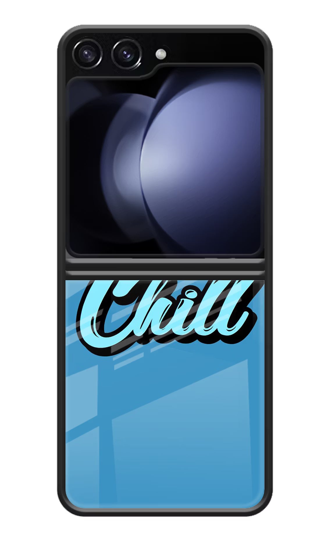 Chill Samsung Galaxy Z Flip5 Glass Case - Chill Samsung Galaxy Z Flip5 Glass Case Chill Samsung Galaxy Z Flip5 Glass Case