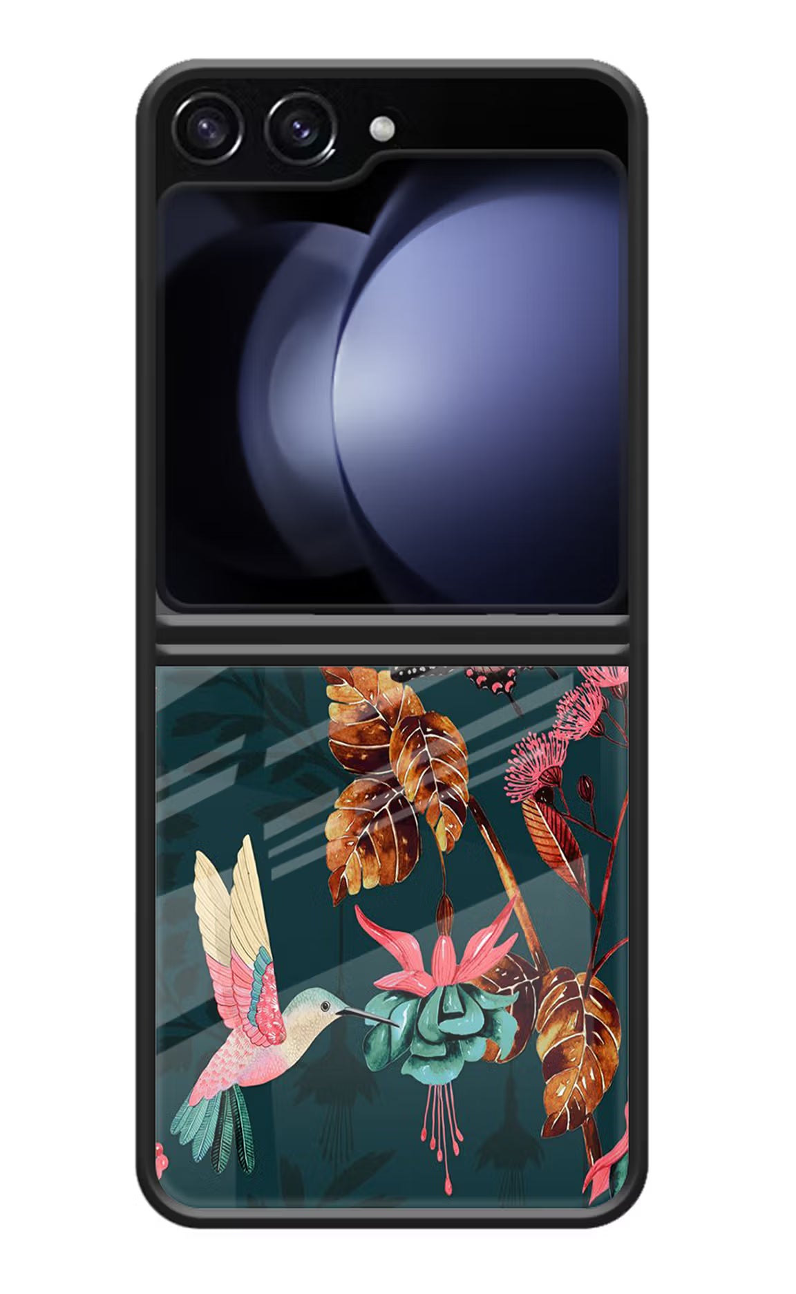 Birds Samsung Galaxy Z Flip5 Glass Case - Birds Samsung Galaxy Z Flip5 Glass Case Birds Samsung Galaxy Z Flip5 Glass Case