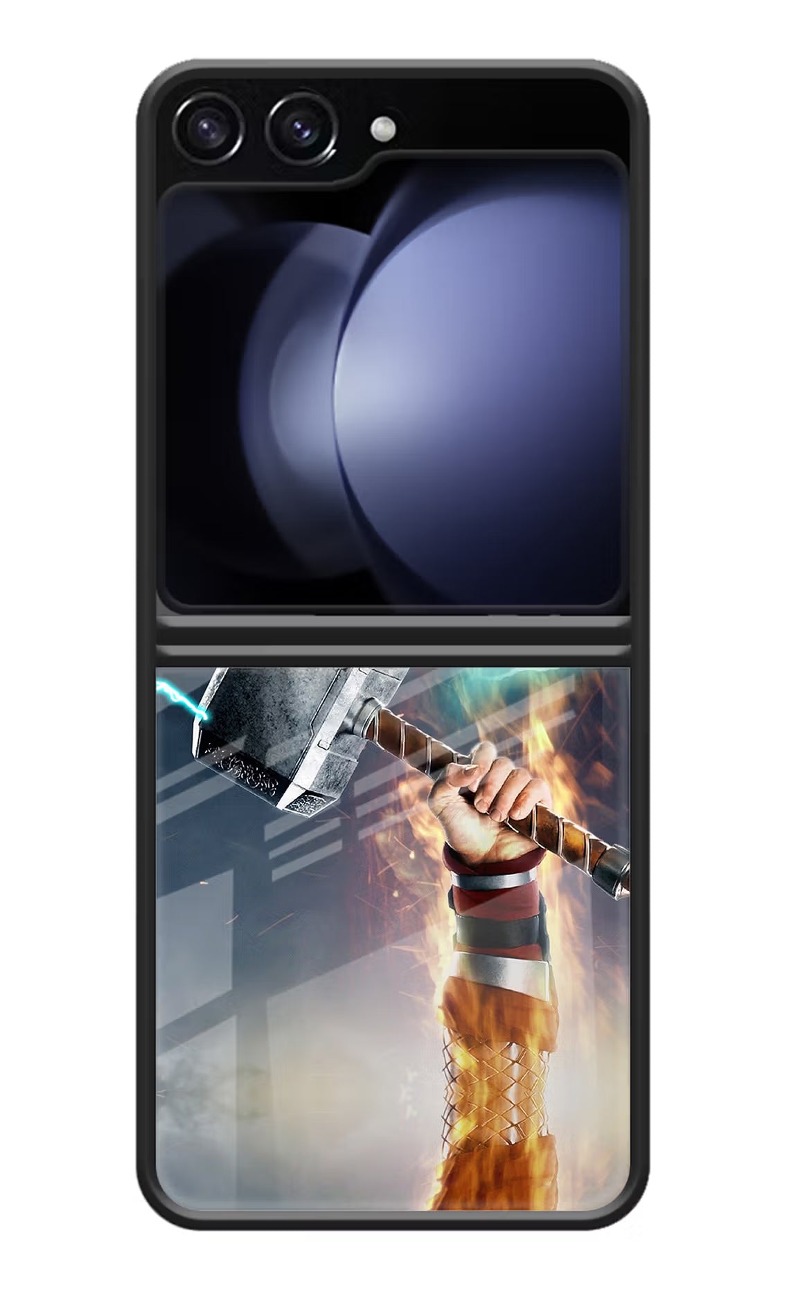 Thor Hammer Mjolnir Samsung Galaxy Z Flip5 Glass Case - Thor Hammer Mjolnir Samsung Galaxy Z Flip5 Glass Case Thor Hammer Mjolnir Samsung Galaxy Z Flip5 Glass Case