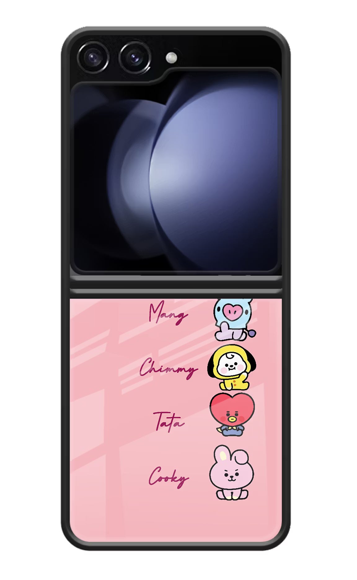BTS names Samsung Galaxy Z Flip5 Glass Case - BTS names Samsung Galaxy Z Flip5 Glass Case BTS names Samsung Galaxy Z Flip5 Glass Case