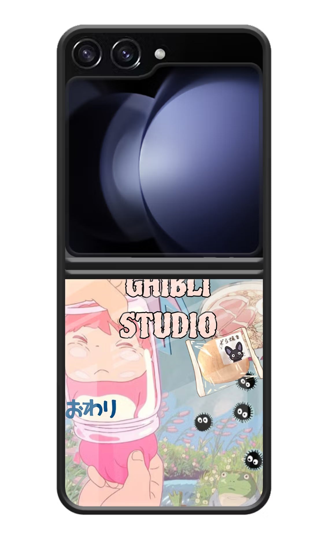 Studio Ghibli Samsung Galaxy Z Flip5 Glass Case - Studio Ghibli Samsung Galaxy Z Flip5 Glass Case Studio Ghibli Samsung Galaxy Z Flip5 Glass Case