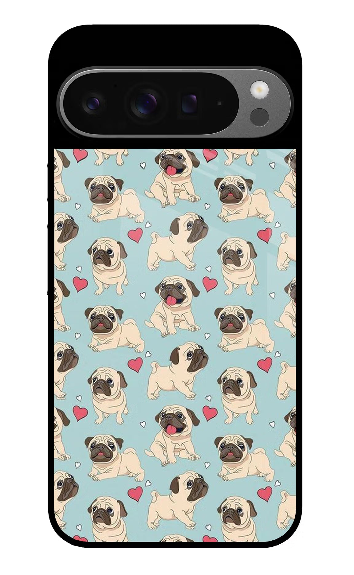 Pug Dog Google Pixel 9 Pro XL Glass Case - Pug Dog Google Pixel 9 Pro XL Glass Case Pug Dog Google Pixel 9 Pro XL Glass Case