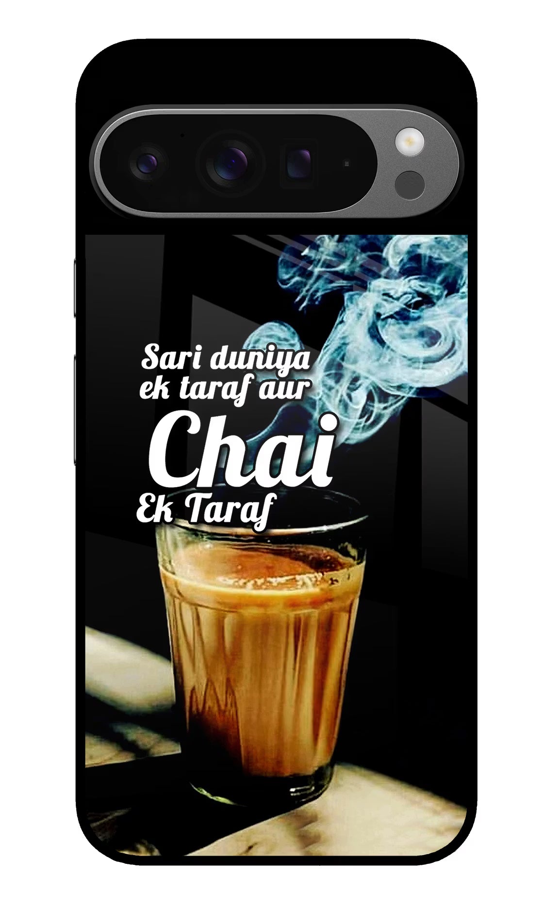 Chai Ek Taraf Quote Google Pixel 9 Pro XL Glass Case - Chai Ek Taraf Quote Google Pixel 9 Pro XL Glass Case Chai Ek Taraf Quote Google Pixel 9 Pro XL Glass Case