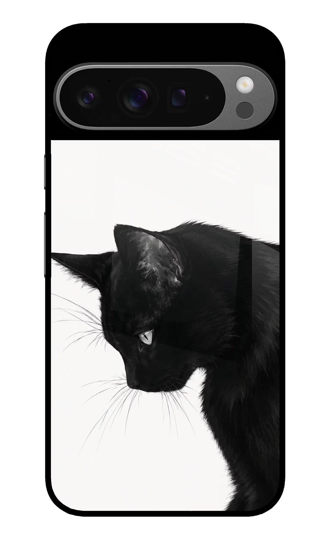 Shadow Gaze Google Pixel 9 Pro XL Glass Case - Shadow Gaze Google Pixel 9 Pro XL Glass Case Shadow Gaze Google Pixel 9 Pro XL Glass Case
