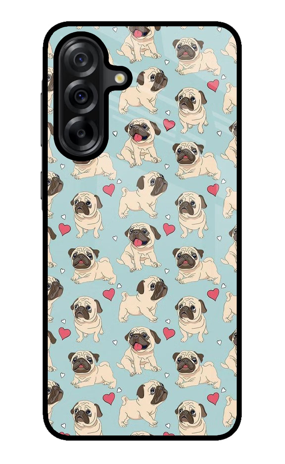 Pug Dog Samsung A36 5G Glass Case - Pug Dog Samsung A36 5G Glass Case Pug Dog Samsung A36 5G Glass Case