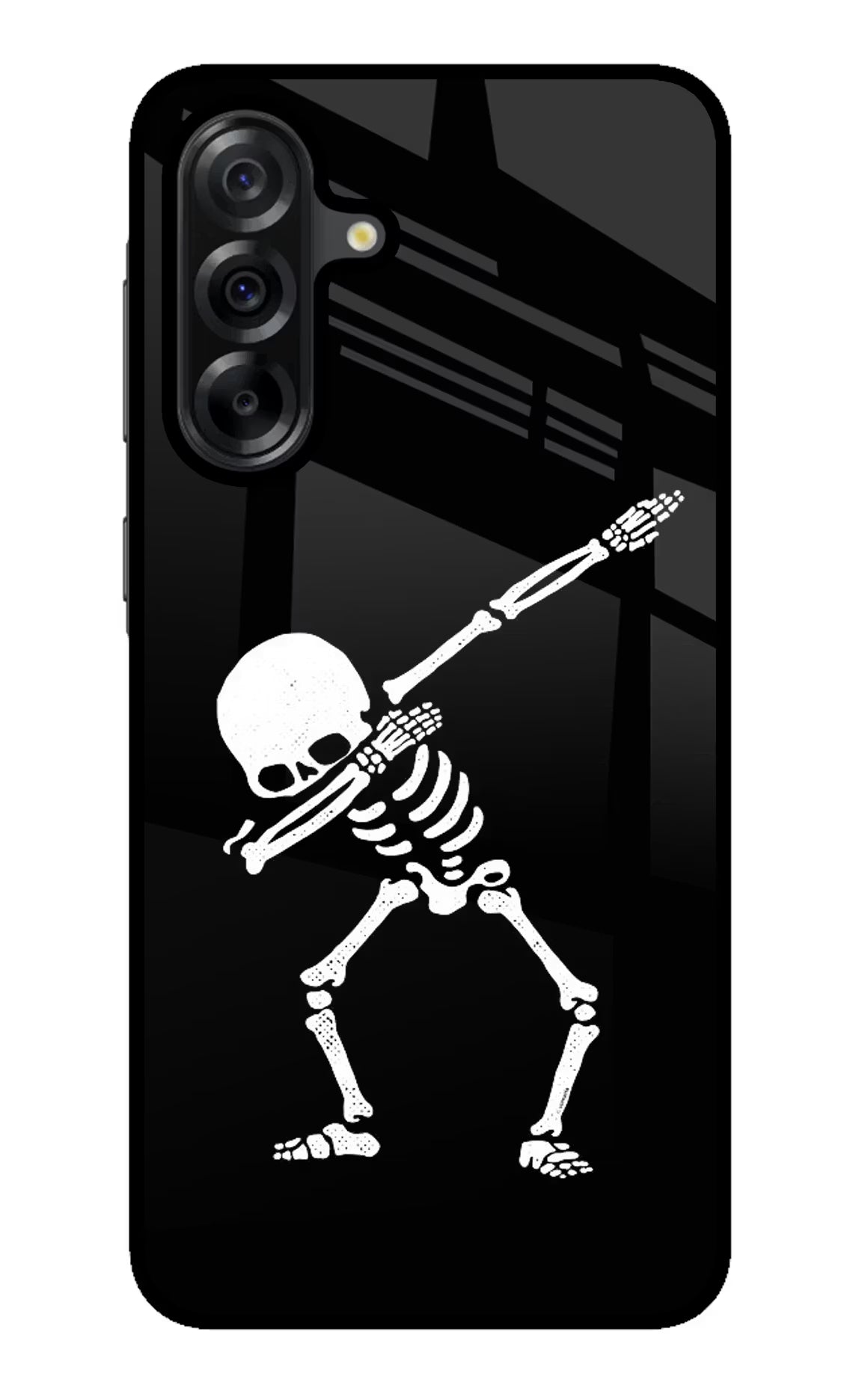 Dabbing Skeleton Art Samsung A36 5G Glass Case - Dabbing Skeleton Art Samsung A36 5G Glass Case Dabbing Skeleton Art Samsung A36 5G Glass Case