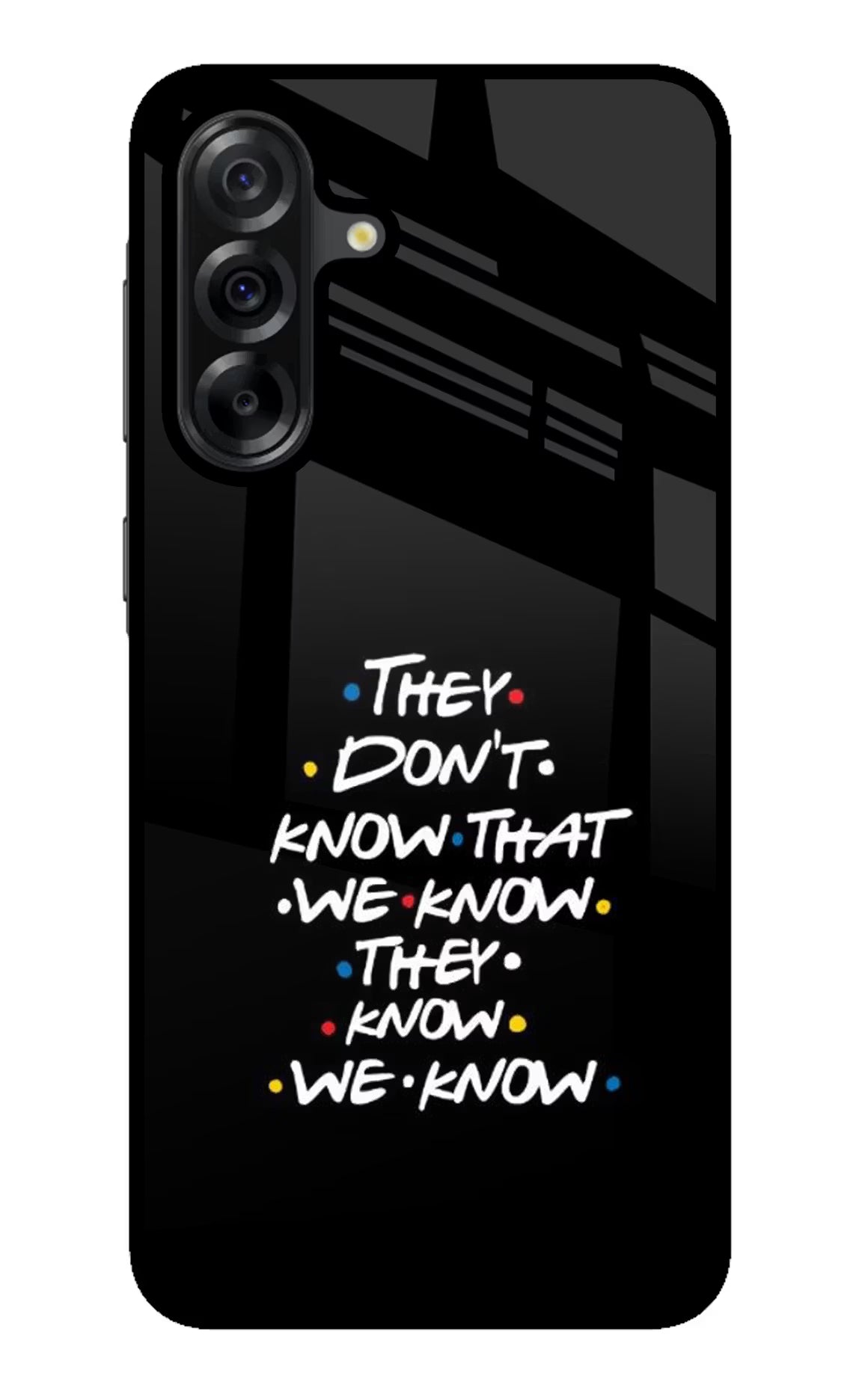 FRIENDS Dialogue Samsung A36 5G Glass Case - FRIENDS Dialogue Samsung A36 5G Glass Case FRIENDS Dialogue Samsung A36 5G Glass Case