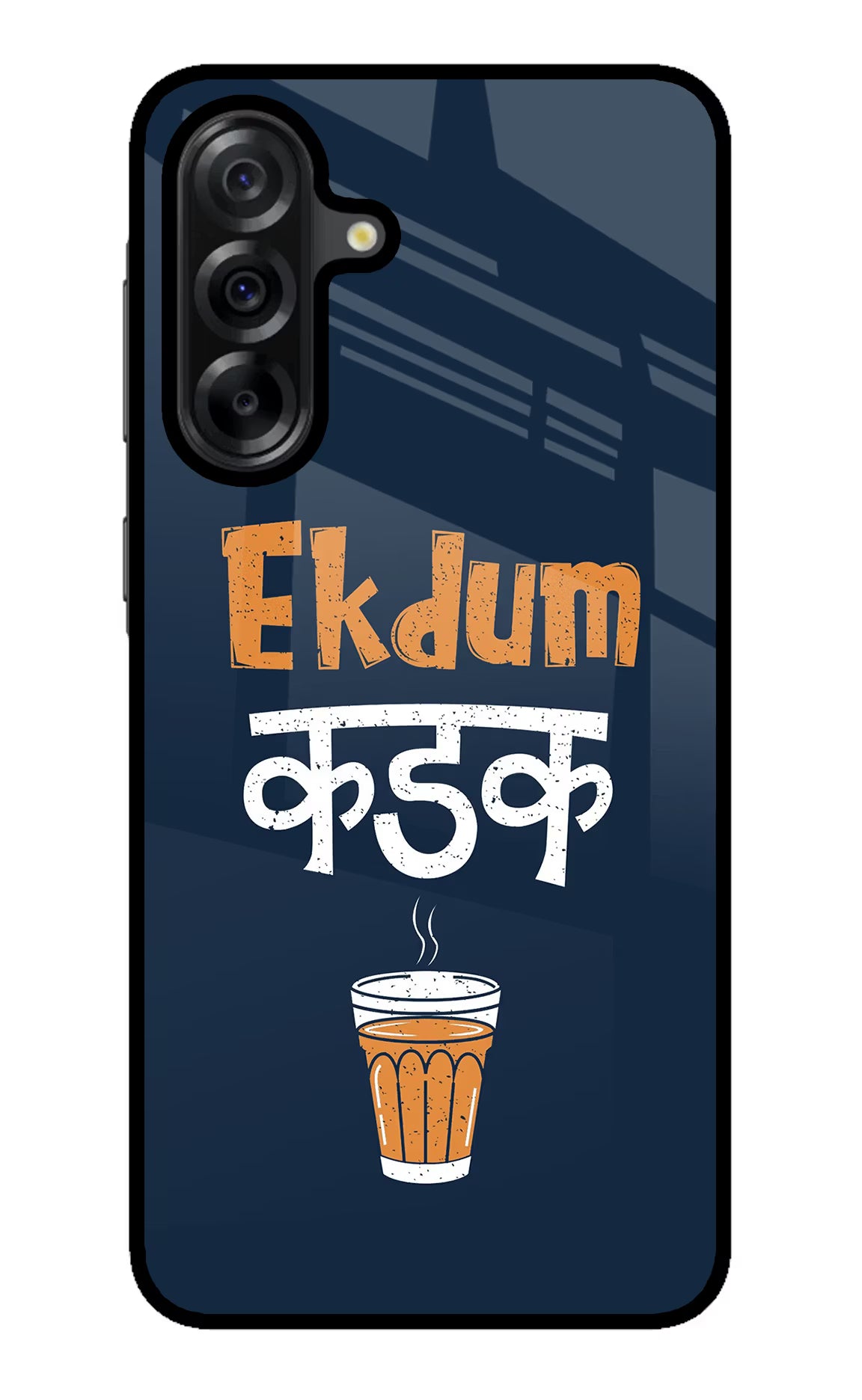 Ekdum Kadak Chai Samsung A36 5G Glass Case - Ekdum Kadak Chai Samsung A36 5G Glass Case Ekdum Kadak Chai Samsung A36 5G Glass Case