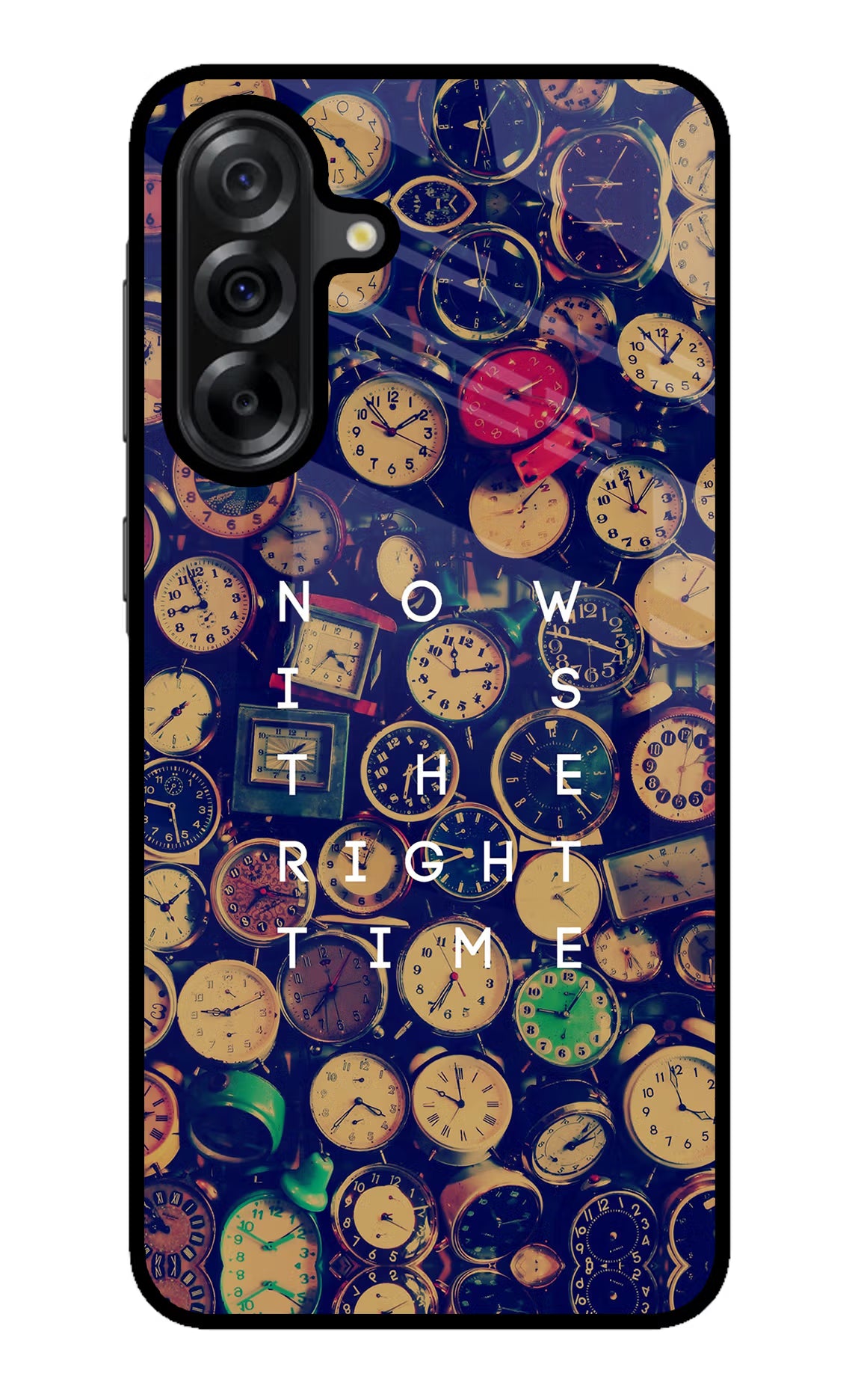 Now is the Right Time Quote Samsung A36 5G Glass Case - Now is the Right Time Quote Samsung A36 5G Glass Case Now is the Right Time Quote Samsung A36 5G Glass Case