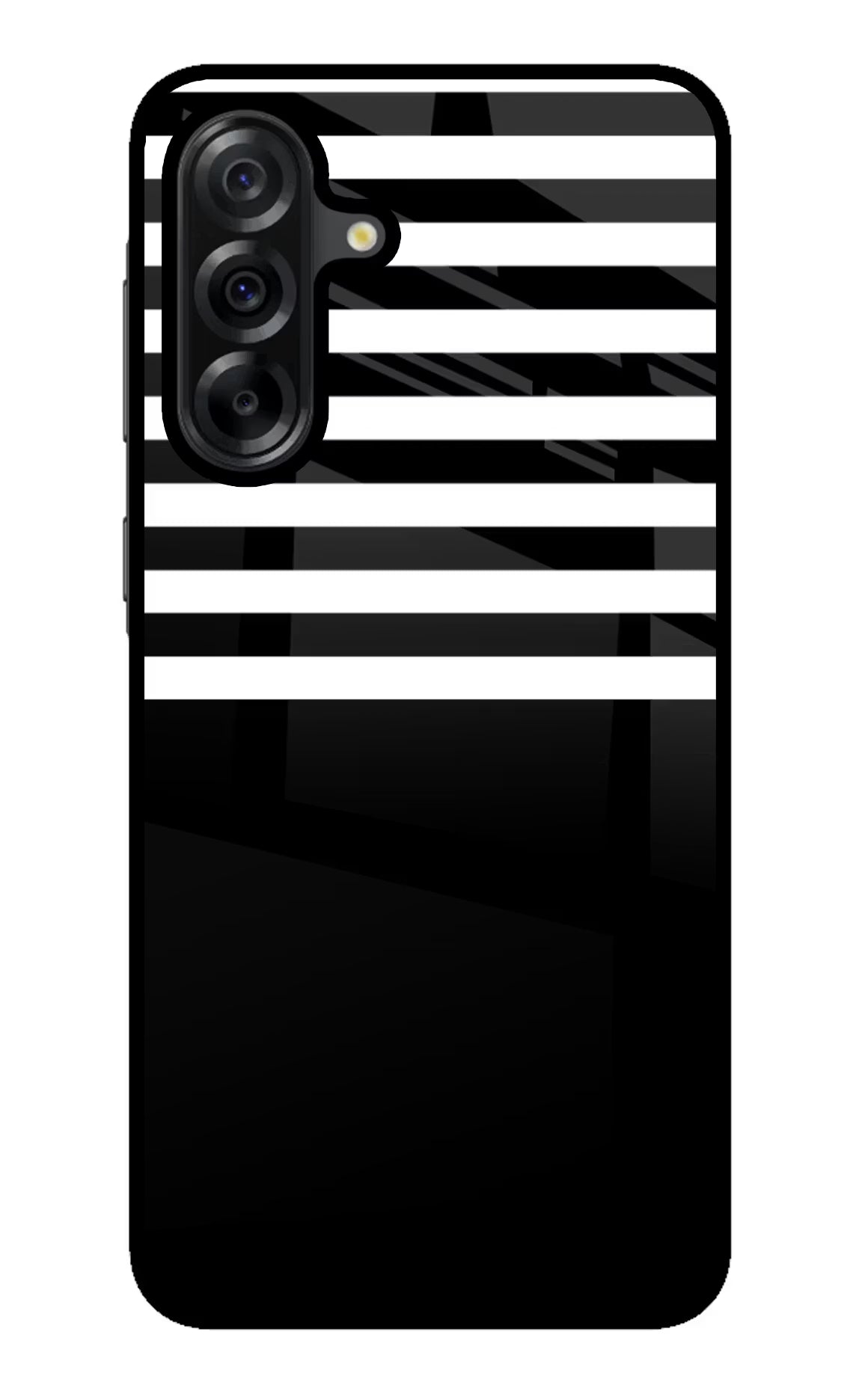 Black and White Print Samsung A36 5G Glass Case - Black and White Print Samsung A36 5G Glass Case Black and White Print Samsung A36 5G Glass Case