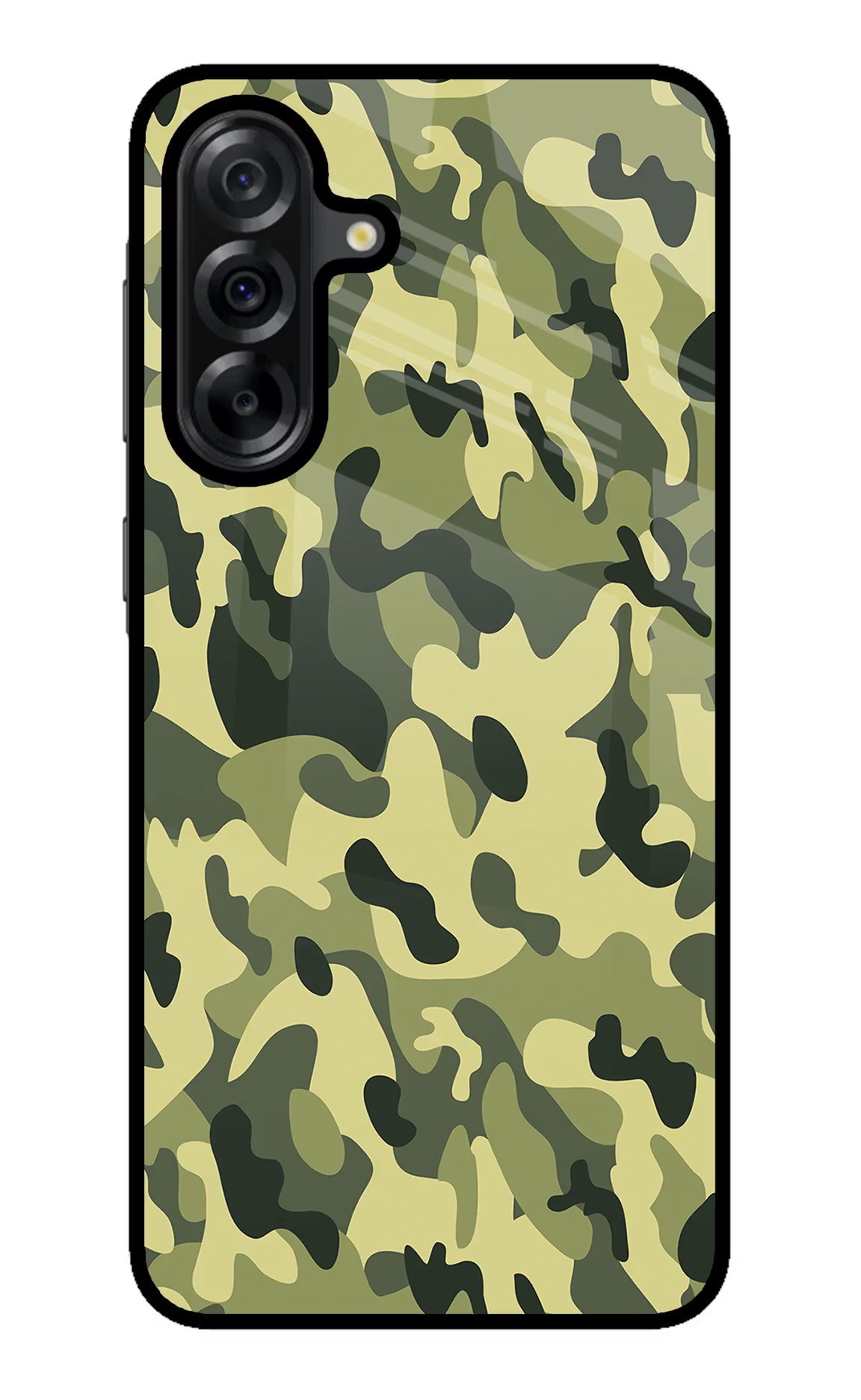 Camouflage Samsung A36 5G Glass Case - Camouflage Samsung A36 5G Glass Case Camouflage Samsung A36 5G Glass Case