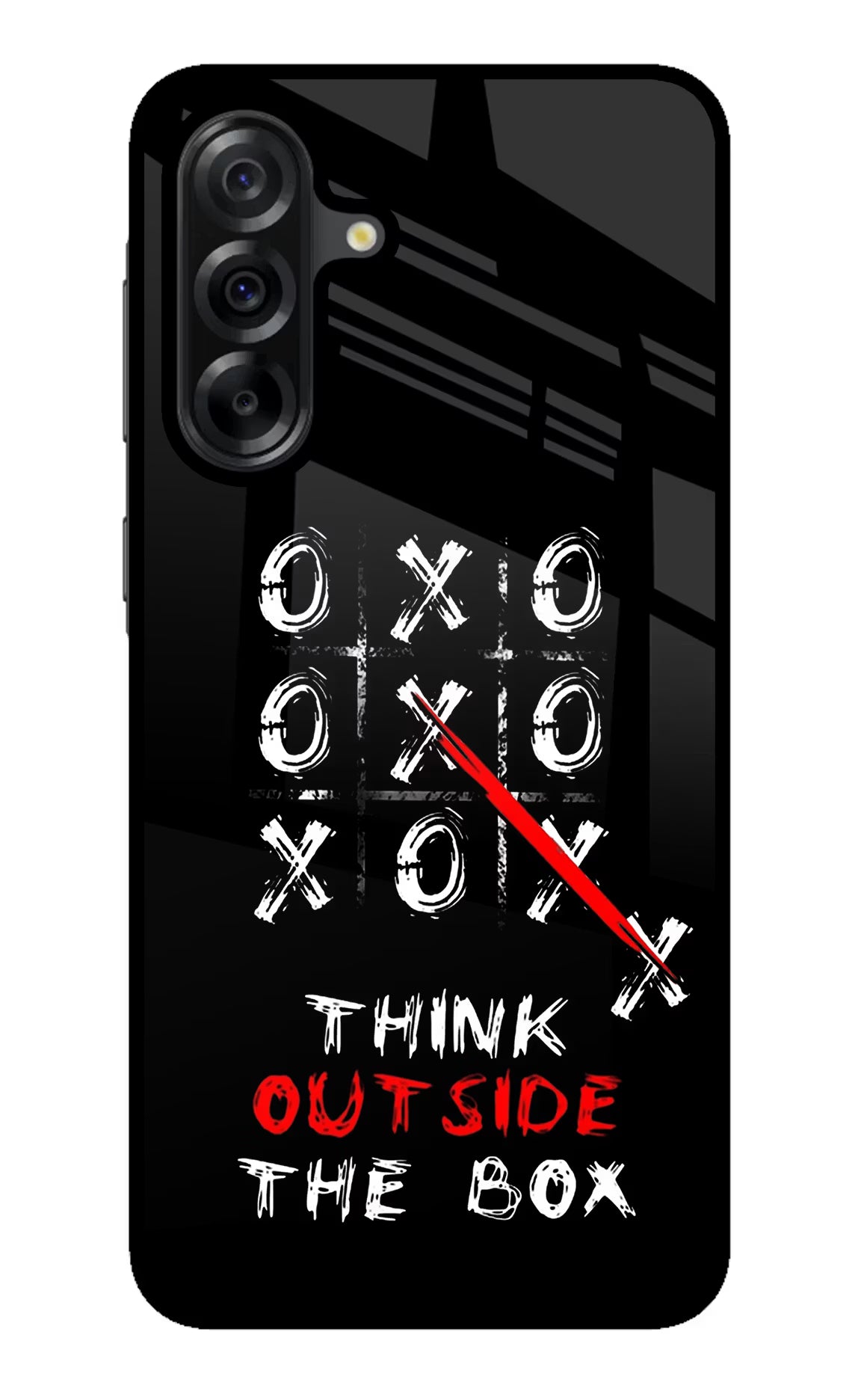 Think out of the BOX Samsung A36 5G Glass Case - Think out of the BOX Samsung A36 5G Glass Case Think out of the BOX Samsung A36 5G Glass Case