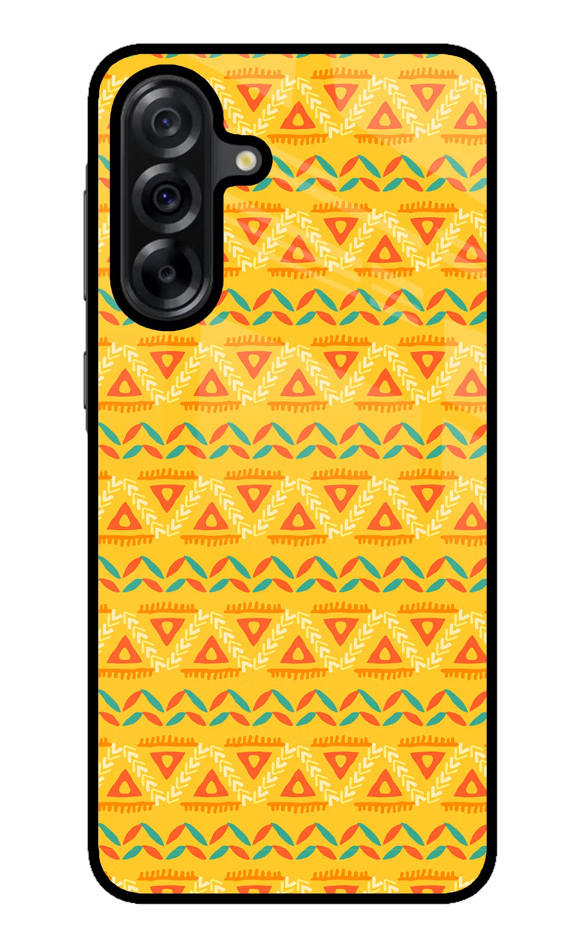 Tribal Pattern Samsung A36 5G Glass Case - Tribal Pattern Samsung A36 5G Glass Case Tribal Pattern Samsung A36 5G Glass Case